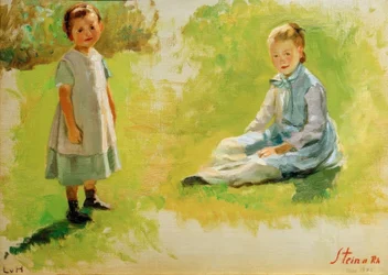 Estudio doble de niños